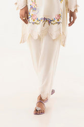 Stitched Lawn Skinny Shalwar